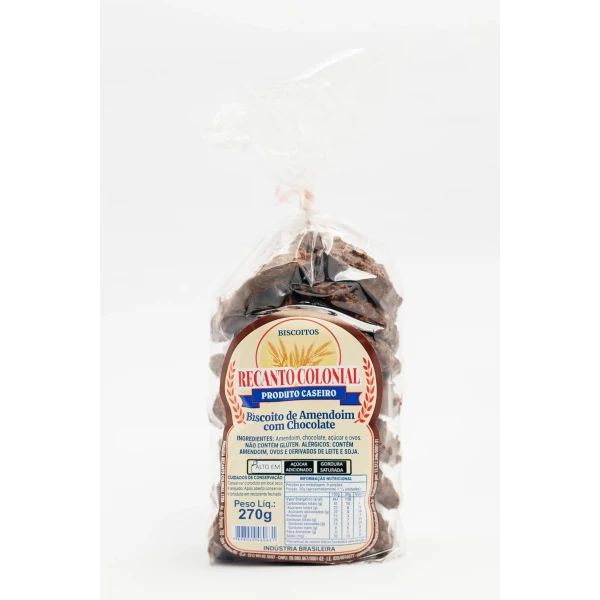 BISCOITO DE AMENDOIM COM CHOCO