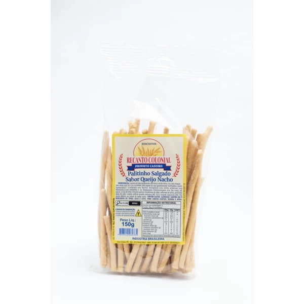 PALITINHO SALGADO SABOR QUEIJO NACHO