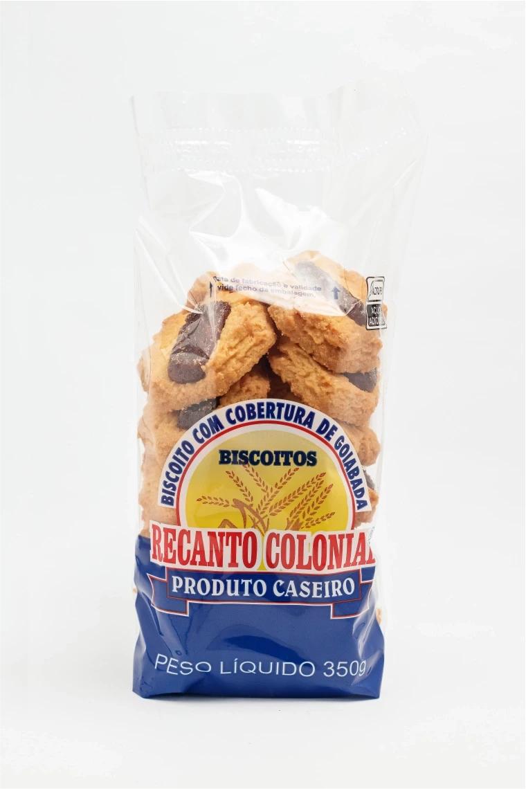 BISCOITO AMANTEIGADO COM GOIABADA