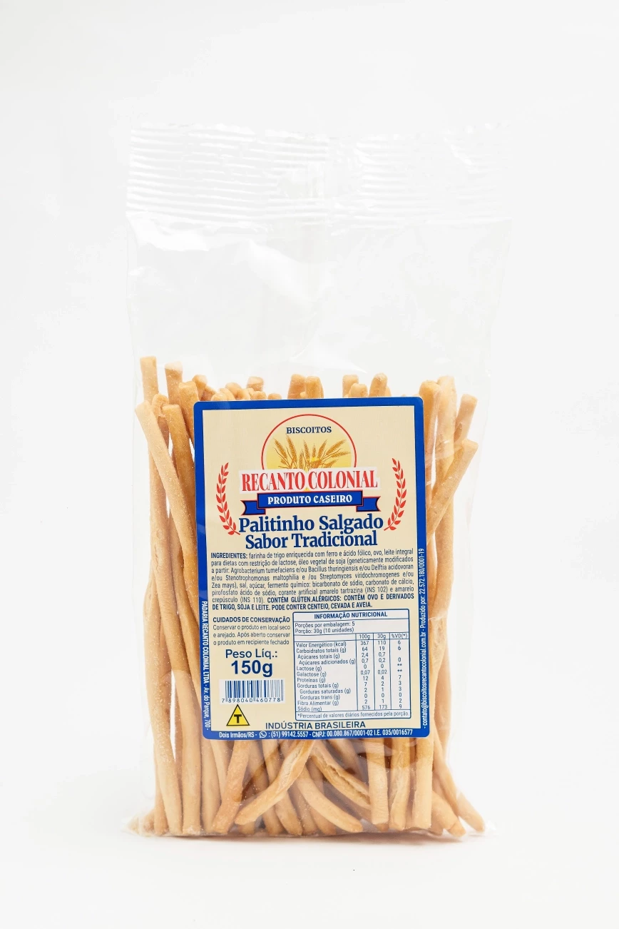 PALITINHO SALGADO SABOR TRADICIONAL