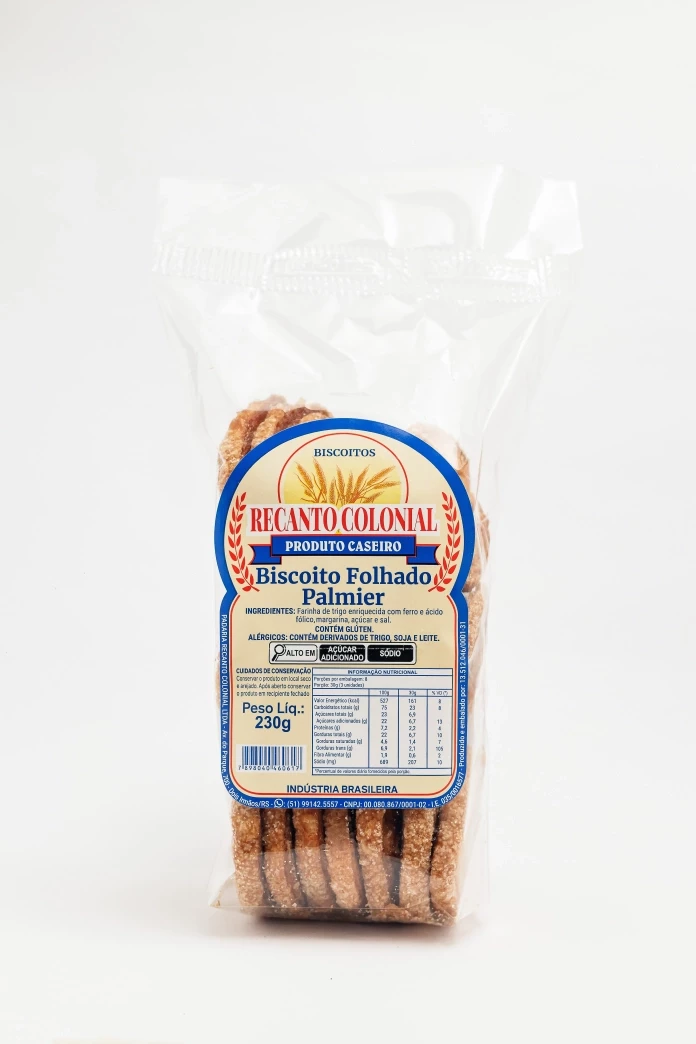 BISCOITO FOLHADO PALMIER